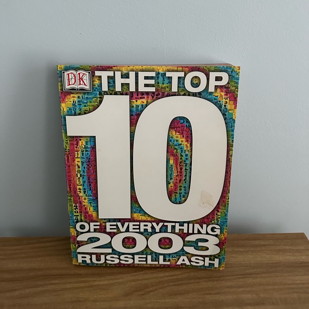 THE TOP 10 OF EVERYTHING 2003 RUSSELL ASH BOOK